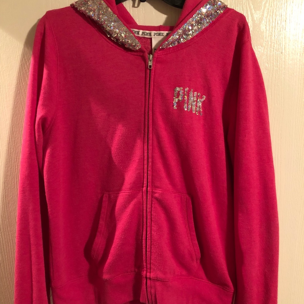 Hot pink PINK sweatshirt